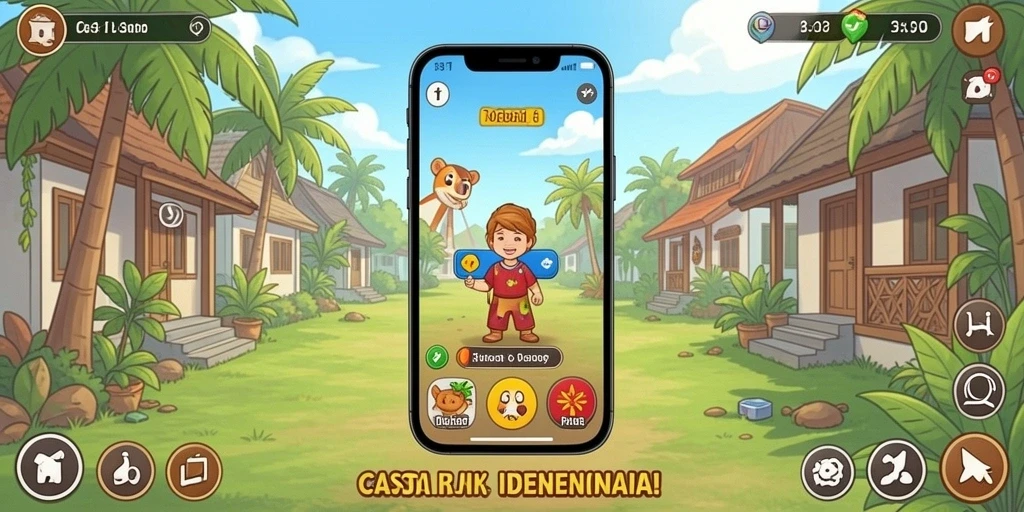 Tampilan layar awal game 365ZK yang memukau.