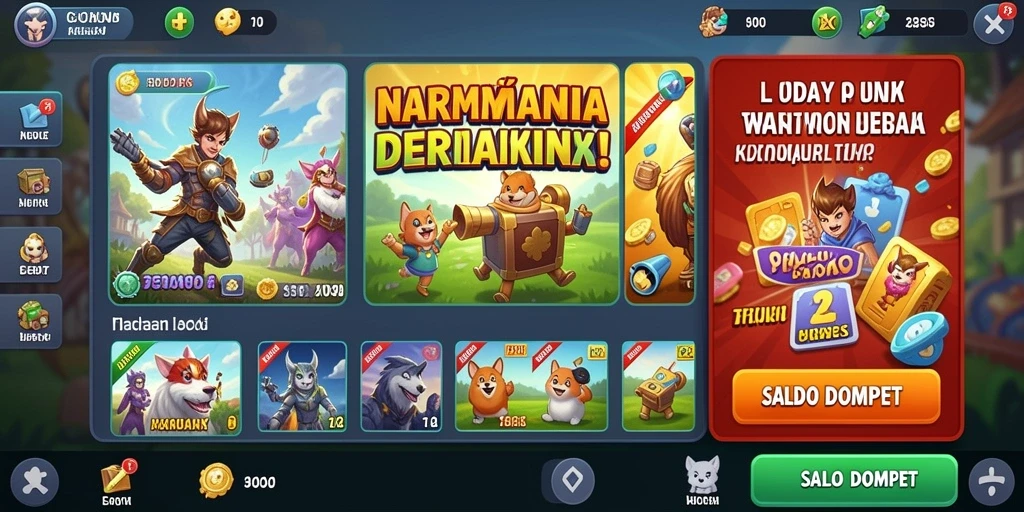 Tampilan antarmuka yang menarik dan mudah dinavigasi.