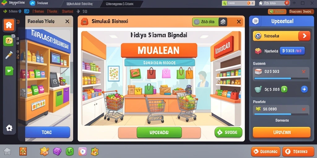Tampilan antarmuka yang user-friendly dan menarik.