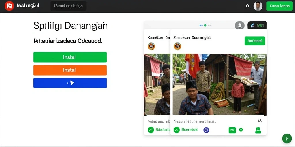 Tampilan antarmuka yang ramah pengguna.