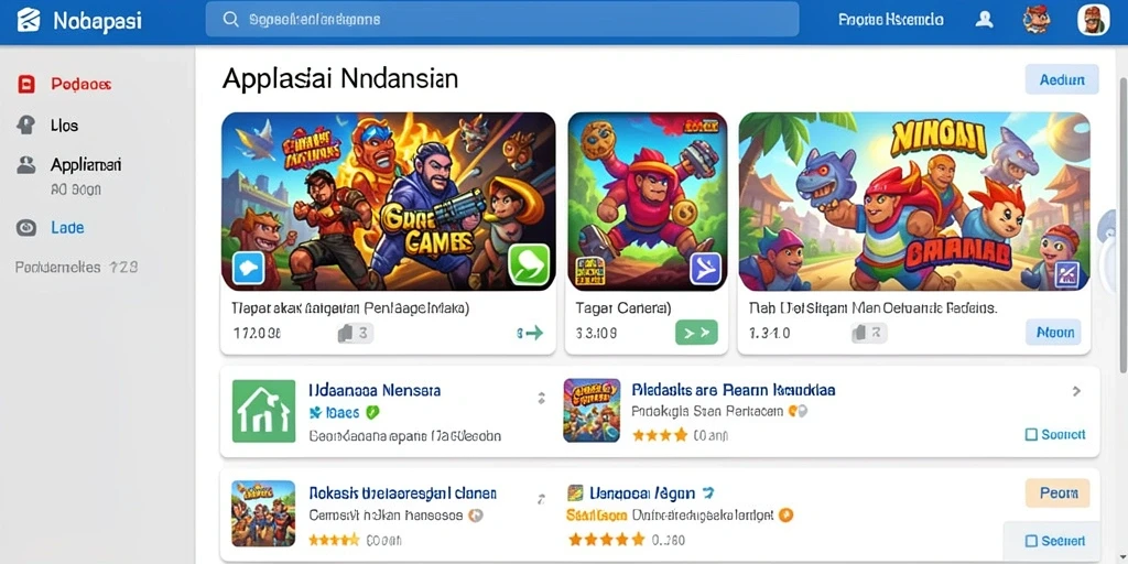 Tampilan luar permainan yang menawan dan menarik.