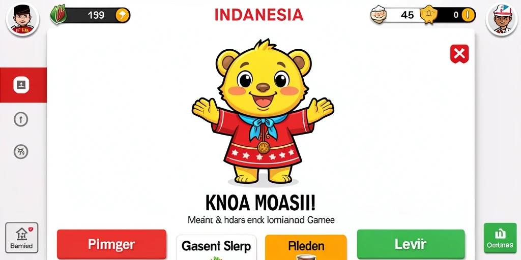 Tampilan antarmuka pengguna yang intuitif dan modern.