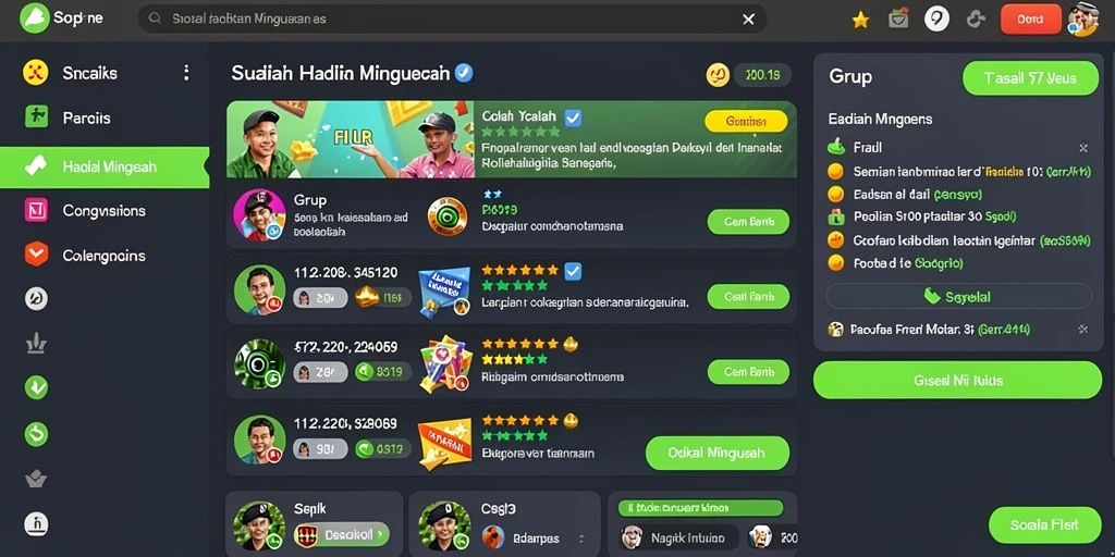 Screenshot 1: Tampilkan tampilan awal RICH7 dengan grafis yang memukau.