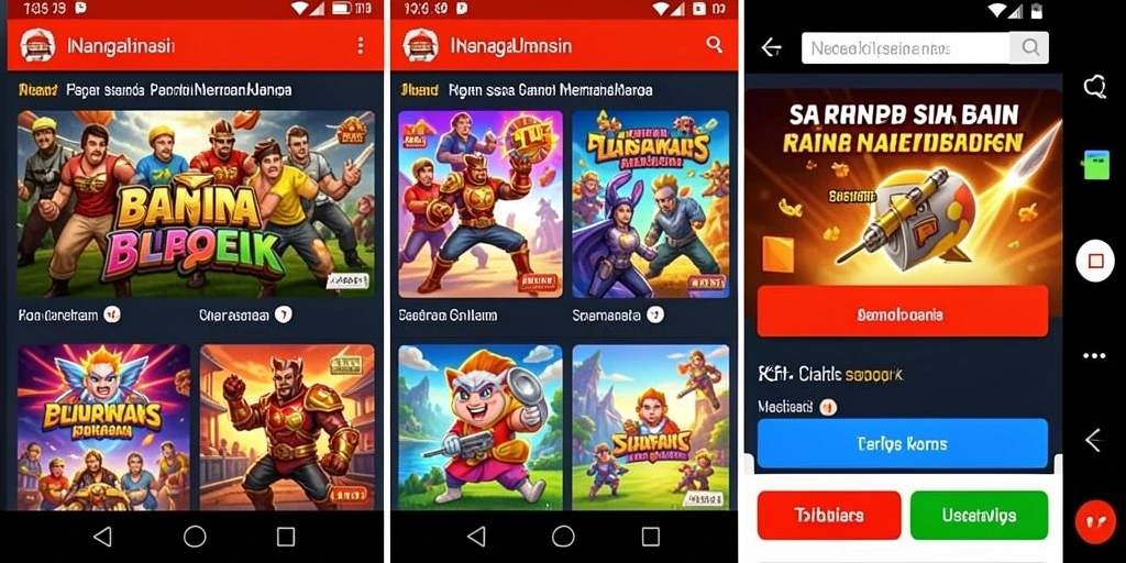 Tampilan awal permainan yang menawan.