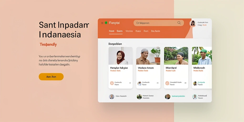 Tampilan antarmuka yang menarik dan user-friendly.