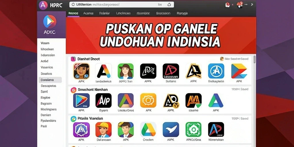 Tampilan antarmuka yang user-friendly.