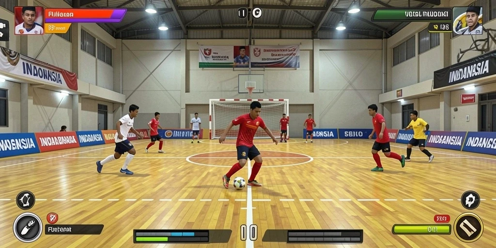 Tampilan menu utama yang menarik dan mudah dinavigasi.