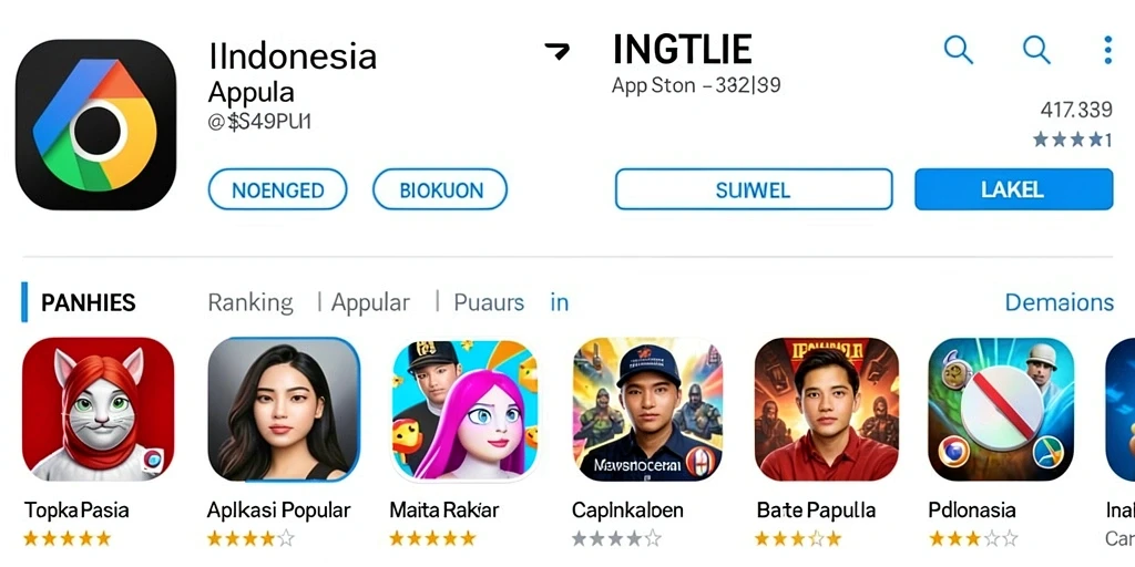 Screenshot menunjukkan antarmuka permainan yang menarik dan interaktif.
