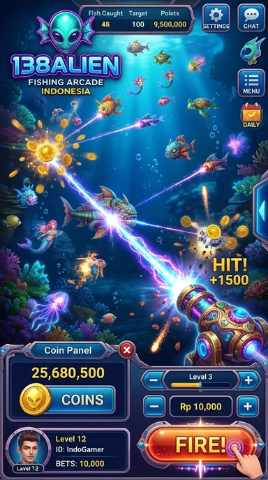 Galeri pratinjau visual 138alien build APK resmi terbaru